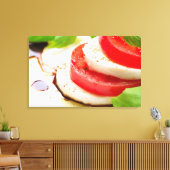 Caprese Salad Tomaten- und Mozzarella-Scheiben Leinwanddruck (Insitu (Wohnzimmer))