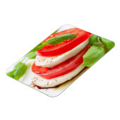 Caprese Salad Tomaten- und Mozzarella-Scheiben Magnet (Linke Seite)