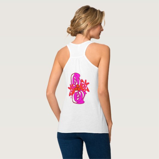 Capri Chillout Collection Tank Top (Rückseite Vollansicht)