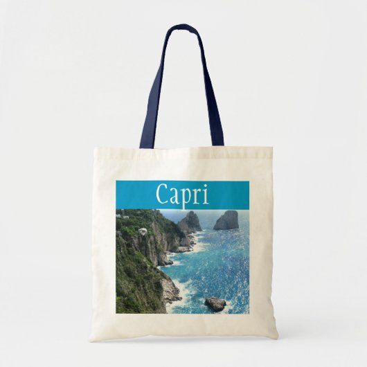 Capri Coast Tote Bag Tragetasche (Vorne)