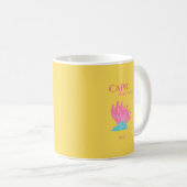 Capri Dolce Vita, Travel Art, Gelb Kaffeetasse (VorderseiteRechts)
