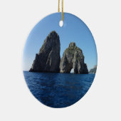 Capri Faraglion schaukelt Italien Keramik Ornament (Rechts)