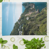 Capri Faraglioni Felsen Blick 1 Geschirrtuch (Gefaltet)