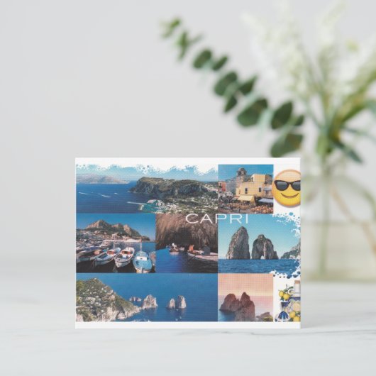Capri I - Postkarte (Stehend Vorderseite)