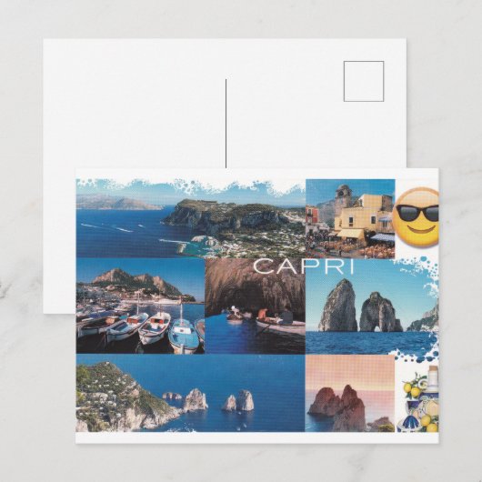 Capri I - Postkarte (Vorne/Hinten)