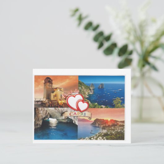 Capri II - Postkarte (Stehend Vorderseite)