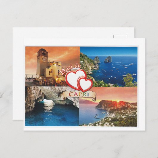 Capri II - Postkarte (Vorne/Hinten)