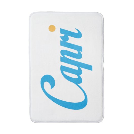 CAPRI Italien Badematte (Vorderseite Vertikal)