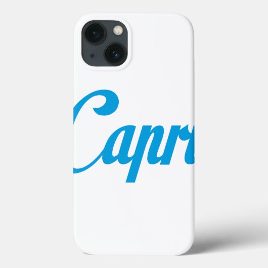 CAPRI Italien Case-Mate iPhone Hülle (Rückseite)