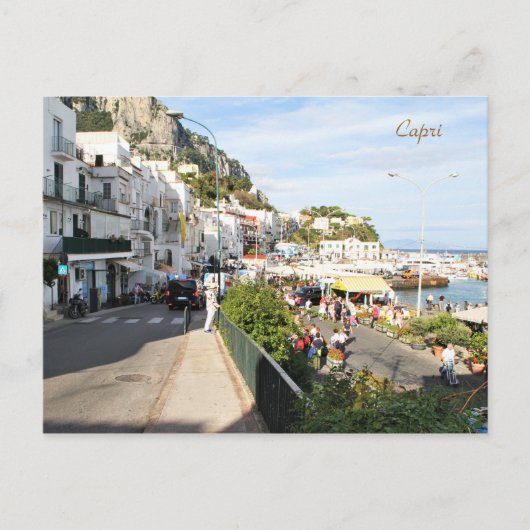 Capri, Italien, Fotografie, Postkarte (Vorderseite)