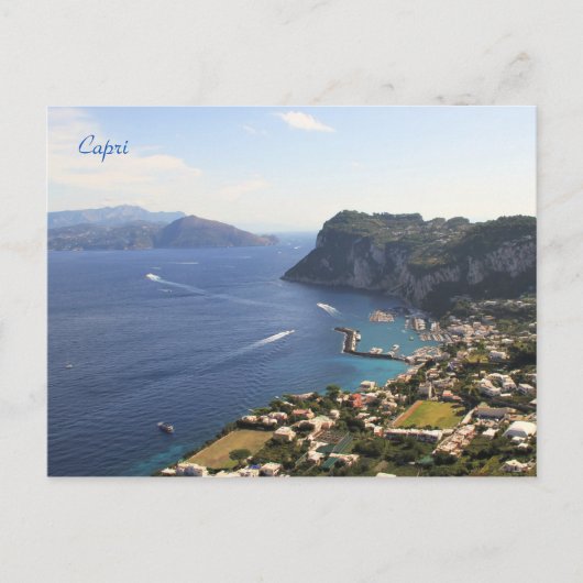 Capri, Italien, Fotografie, Postkarte (Vorderseite)