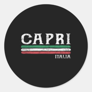 Capri Italien Italien Italien Runder Aufkleber