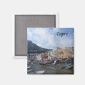 Capri, Italien Magnet (Vorderseite/Rückseite)