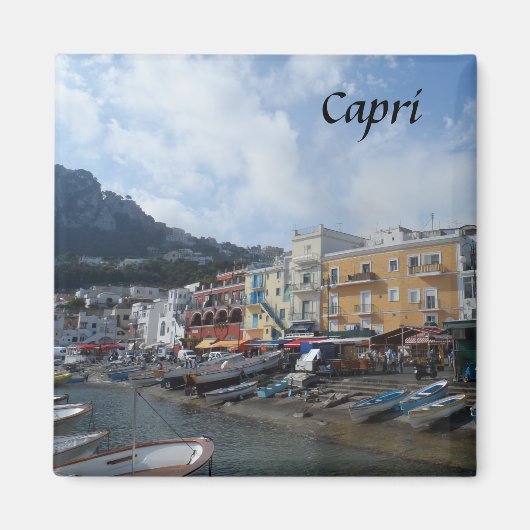 Capri, Italien Magnet (Vorne)
