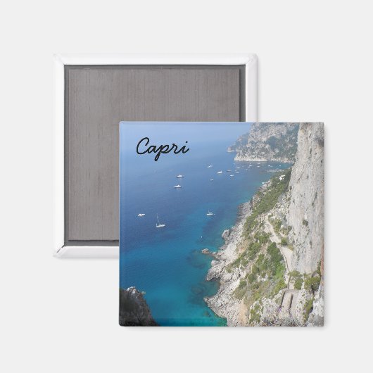 Capri, Italien Magnet (Vorderseite/Rückseite)