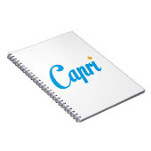 CAPRI Italien Notizblock (Rechte Seite)