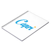 CAPRI Italien Notizblock (Linke Seite)