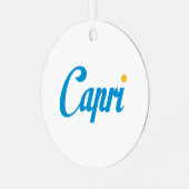 CAPRI Italien Ornament Aus Metall (Vorderseite links)