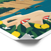 Capri Italien Poster (Ecke)