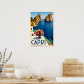 Capri, Italien Poster (Küche)