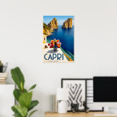 Capri, Italien Poster (Heimbüro)