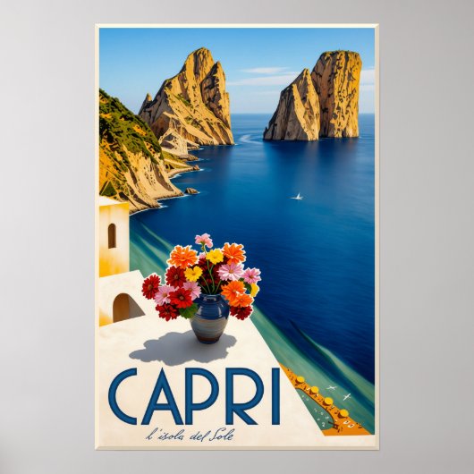 Capri, Italien Poster (Vorne)