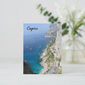 Capri, Italien Postkarte (Stehend Vorderseite)