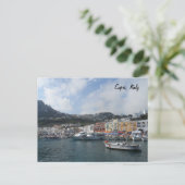 Capri, Italien Postkarte (Stehend Vorderseite)