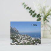 Capri, Italien Postkarte (Stehend Vorderseite)