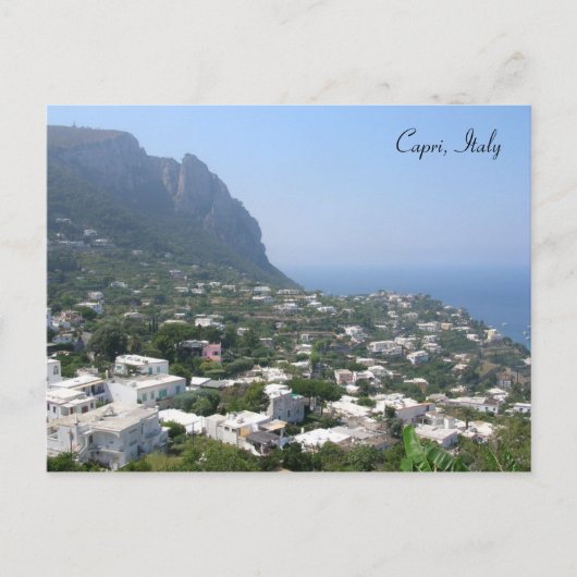Capri, Italien Postkarte (Vorderseite)