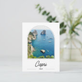 Capri Italien Postkarte (Stehend Vorderseite)