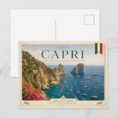 Capri - Italien Postkarte (Vorne/Hinten)