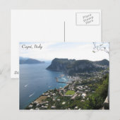 Capri, Italien Postkarte (Vorne/Hinten)