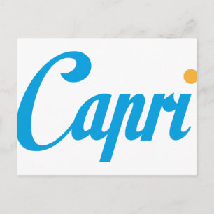 CAPRI Italien Postkarte