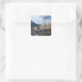 Capri, Italien Quadratischer Aufkleber (Tasche)
