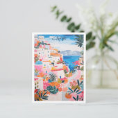 Capri Italien Reise Ästhetik Postkarte (Stehend Vorderseite)