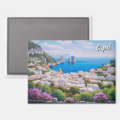 Capri Italien Reise Magnet (Vorderseite/Rückseite)