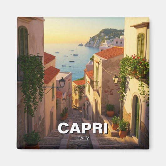 Capri Italien Reisen Magnet (Vorne)
