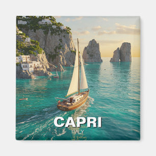 Capri Italien Reisen Magnet