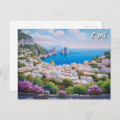 Capri Italien Reisen Postkarte (Vorne/Hinten)