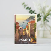 Capri Italien Reisen Postkarte (Stehend Vorderseite)