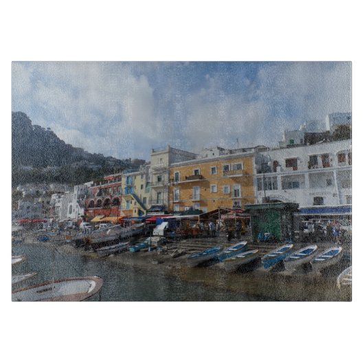 Capri, Italien Schneidebrett (Vorderseite)
