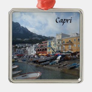 Capri, Italien Silbernes Ornament