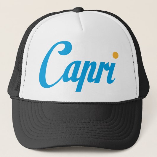 CAPRI Italien Truckerkappe (Vorderseite)