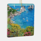 Capri, Italien - Verzierung Keramikornament (Rechts)