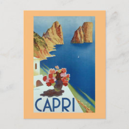 Capri Italien Vintag Italien Reisen Postkarte