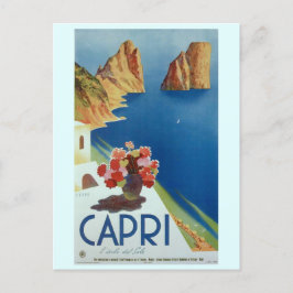 Capri Italien Vintag Italien Reisen Postkarte