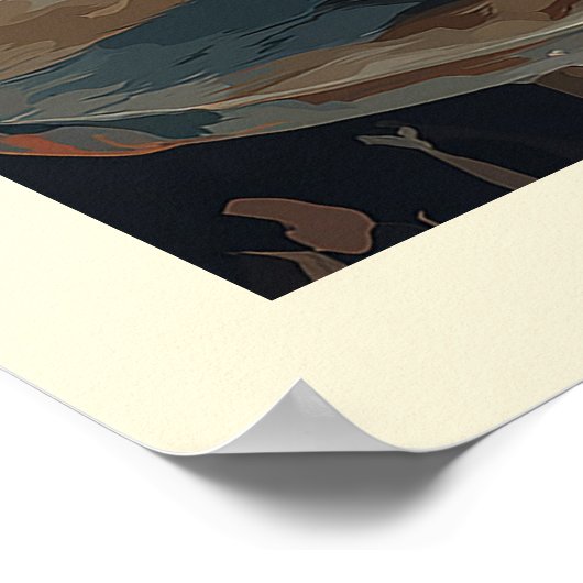 Capri, Italien Vintag Poster (Ecke)