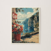 Capri, Italien Vintag Puzzle (Vertikal)