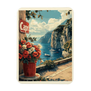 Capri, Italien Vintage  Magnet